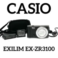 CASIO EXILIM EX-ZR3100 BLACK - メルカリ