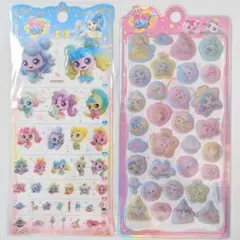 【海外正規品】韓国ティニピン　プクプクシール　フロッキーシール　2枚セット