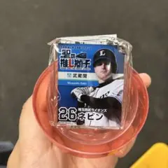 埼玉西武ライオンズ　駅の推し獅子　アクリルキーホルダー　ネビン　ガチャ　武蔵関