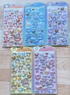 サンリオ　うるちゅるPOPシール　サンリオベビー　5枚セット