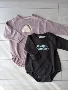 《美品》[バースデイ] ベビーロンパース 70・80cm