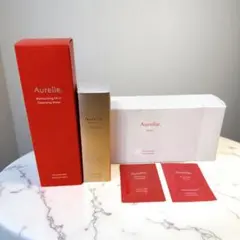【Aurelie.】クレンジング＆リンクルリペアセラム＆コットンセット