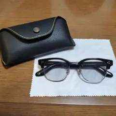 Foremost Garments フリップアップメガネ ブラック シルバー - メルカリ