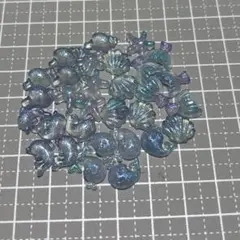 ネイルパーツ　ネイパ　海　夏　人魚　イルカ　クジラ　ヒトデ　貝　【夜光】