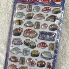 ボンボンドロップシール　お寿司　和柄　食べ物　日本食　新作　シール帳