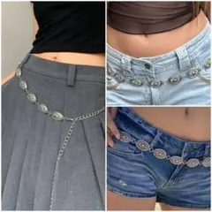 レディース　小物　アクセサリー　ベルト　チェーン　レディースベルト　かわいい