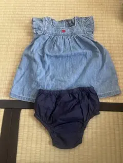 baby GAP デニムワンピース 3-6ヶ月