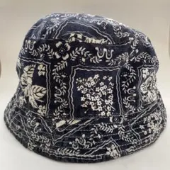 reyn spooner花柄 ネイビー バケットハット