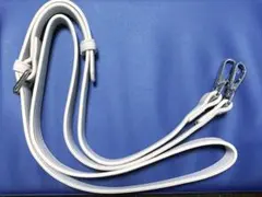 【未使用】ショルダーストラップ　ショルダーベルト 単品 バッグ用 ホワイト 合皮