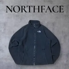 古着THE NORTH FACEフリースジャケット 黒 レディース S ロゴ刺繍