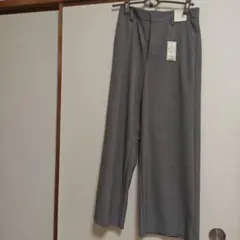 ワイドパンツ グレー