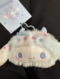 ミニポーチ（カラフルポップモンスター）　シナモロール　シナモン