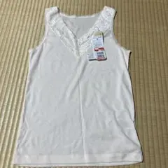Mサイズ Vネック レースタンクトップ