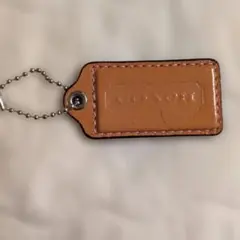 COACH バッグチャーム キャメル