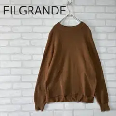 FILGRANDE クルーネック ニットプルオーバー