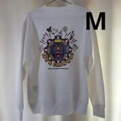 塊魂 トレーナー スウェット バックプリント　白