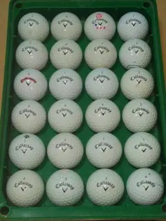 （34）キャロウェイクロムソフト　ロストボール24個