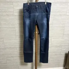 Lee デニム Mサイズ ストレート ジーンズ ネイビー系 LM0303