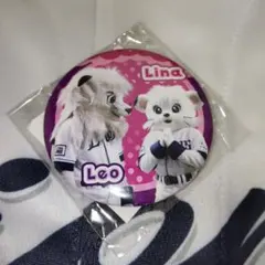 埼玉西武ライオンズ LガチャLeo & Linaマスコット缶バッジ