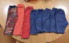 レギンスパンツ 8本まとめ売り ミキハウス ピクニック UNIQLO 90㎝