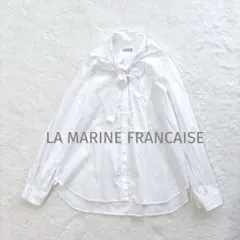 LA MARINE FRANCAISE ボウタイ リボン 長袖 シャツ ブラウスのサムネイル