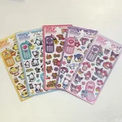【国内正規品】平成はっぴーフォン　サンリオ　5種セット