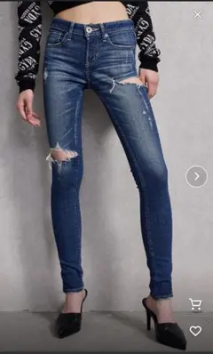 __R様専用_GYDA【ジェイダ】 SIDE RIPPED スキニーデニムパンツ