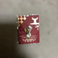 バンドオブ青山　ピンバッジ 赤金のサムネイル