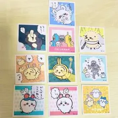 ちいかわ　あつめてシールガム3
10枚まとめ売り　モモンガ　ウサギ