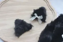 Riiiko様専用ページ♪ 猫耳ヘアクリップ ハロウィン