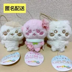 ちいかわ ぬいぱれっと　さくらいろ　ミルクいろ　マスコット　ラッコ　シーサー