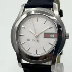 グッチ GUCCI 腕時計 5500XL ゴールド シェリーライン 新品電池稼働