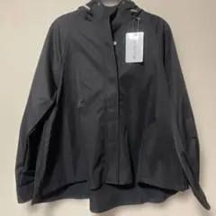 再値下げ　 Plechur ブラック フード付きフレアボリュームブルゾン