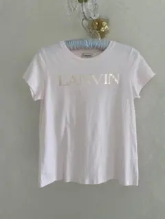 LANVIN ランバン　ロゴT 淡いピンクのサムネイル