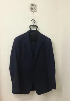 ネイビー ストライプ スーツ