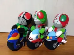 仮面ライダー　のるのるセット　クレーンゲーム景品　全３種