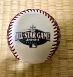 【MLB￼2001オールスターゲーム】シアトル記念ボール星条旗ver.