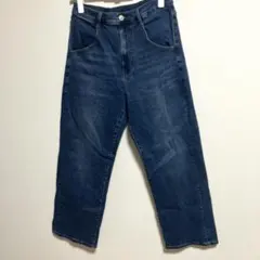 CLOSSHI×mysa デニム　ジーンズ　ワイド　ストレッチ　田中里奈　美品のサムネイル