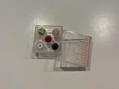 ミニチュア　フルーツケーキセット ケース付き