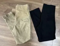 無印良品　マタニティパンツ 2点セット