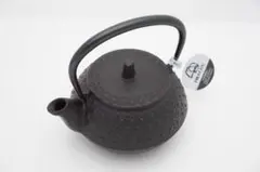南部鉄器　新急須 鉄瓶 兼用　3型亀甲 岩鋳　未使用新品のサムネイル