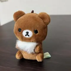 リラックマ ぬいぐるみ マスコット キーホルダー　チャイロイコグマのサムネイル