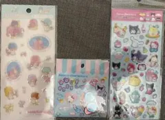 Sanrio Characters シール 3点セット