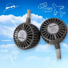 【未使用・送料無料】携帯扇風機　首掛け扇風機