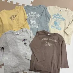 デビロック　長袖カットソー3枚セット　80〜90cm