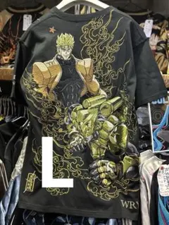 絡繰魂×ジョジョの奇妙な冒険 ディオ Tシャツ Lサイズのサムネイル