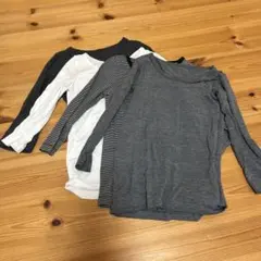 長袖肌着② 4枚セット 110cm