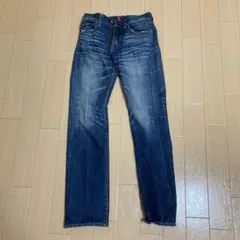 スリムフィットデニム S002 ダークブルー