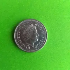 イギリス 5ペンス硬貨 1998年 エリザベス女王