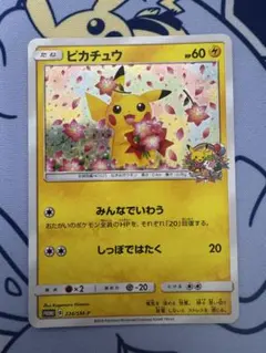 ピカチュウ：ポケモンセンター20周年記念キャンペーン PROMO